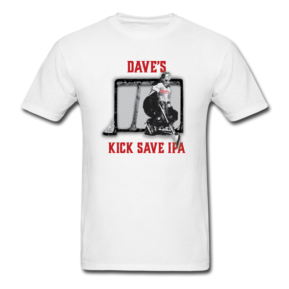 Dave's Kick Save IPA T-Shirt - white