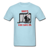 Dave's Kick Save IPA T-Shirt - powder blue