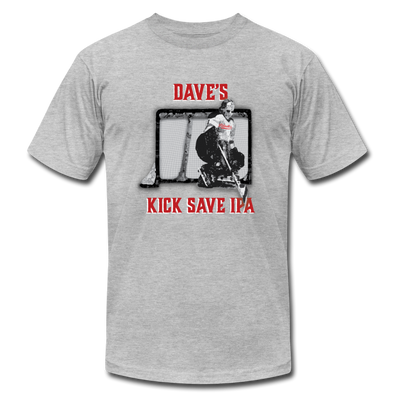 Dave's Kick Save IPA T-Shirt (Premium Lightweight) - heather gray