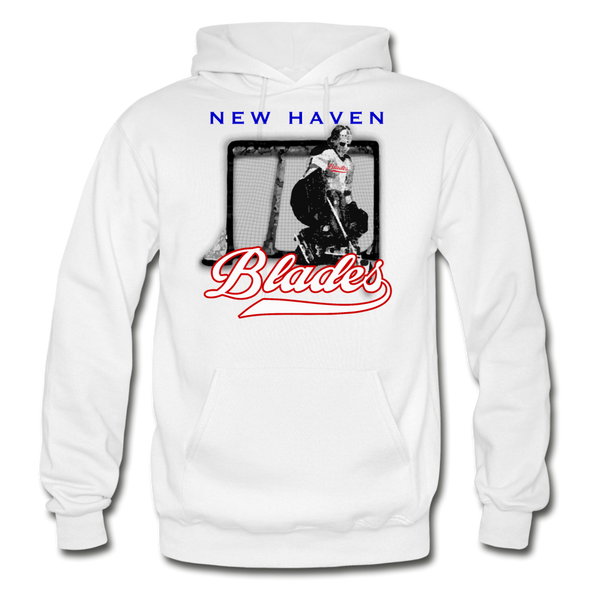 New Haven Blades Goalie Hoodie - white