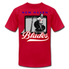 New Haven Blades Goalie T-Shirt (Premium Lightweight) - red