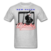 New Haven Blades Goalie T-Shirt - heather gray