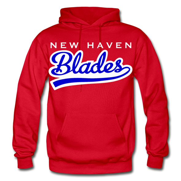 New Haven Blades Red Hoodie - red