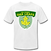 Des Moines Oak Leafs Shield T-Shirt (Premium Lightweight) - white