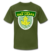 Des Moines Oak Leafs Shield T-Shirt (Premium Lightweight) - olive