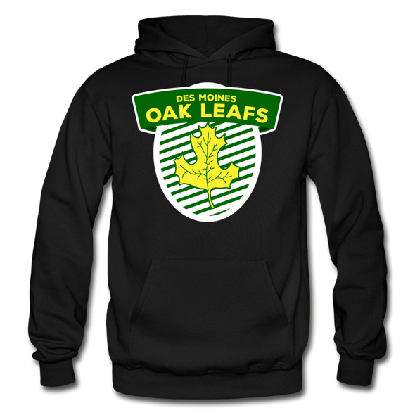 Des Moines Oak Leafs Hoodie - black