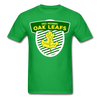 Des Moines Oak Leafs Shield T-Shirt - bright green