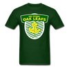 Des Moines Oak Leafs Shield T-Shirt - forest green