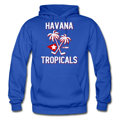 Havana Tropicals Hoodie - royal blue