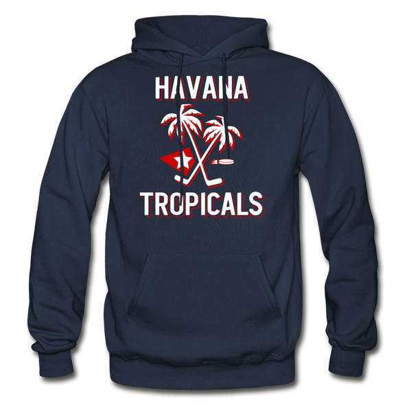 Havana Tropicals Hoodie - navy