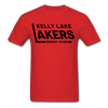 Kelly Lake Lakers T-Shirt - red