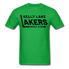 Kelly Lake Lakers T-Shirt - bright green