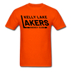 Kelly Lake Lakers T-Shirt - orange