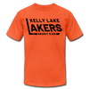 Kelly Lake Lakers T-Shirt (Premium Lightweight) - orange