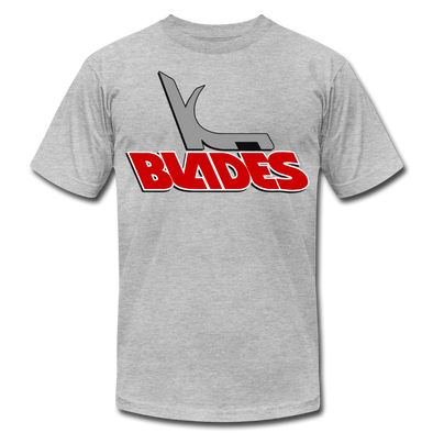 Kansas City Blades T-Shirt (Premium Lightweight) - heather gray