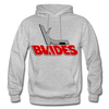 Kansas City Blades Hoodie - heather gray