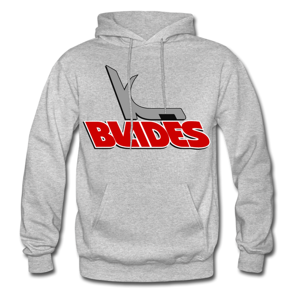 Kansas City Blades Hoodie - heather gray