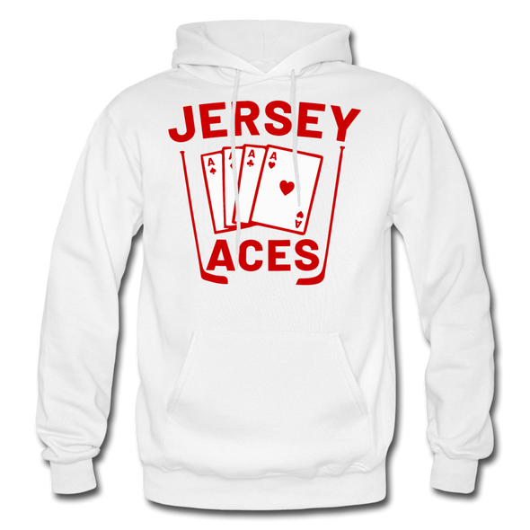 Jersey Aces Hoodie - white