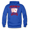 Jersey Aces Hoodie - royal blue