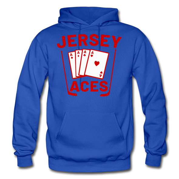 Jersey Aces Hoodie - royal blue