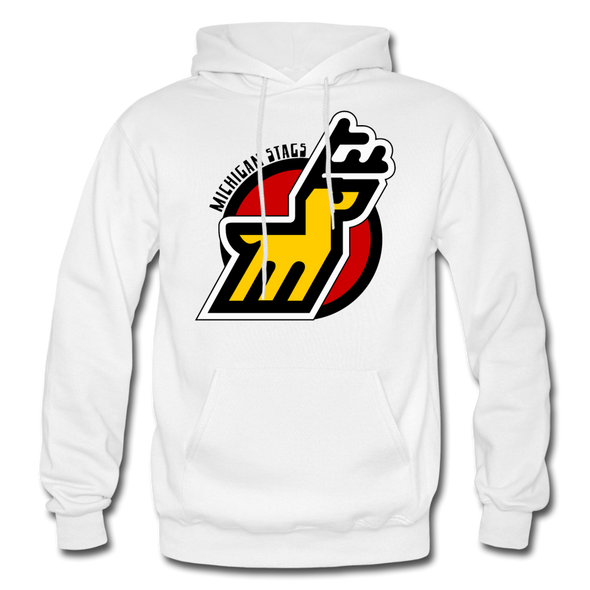 Michigan Stags Hoodie - white