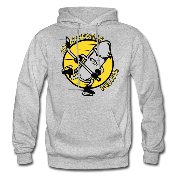 Jacksonville Bullets Hoodie - heather gray