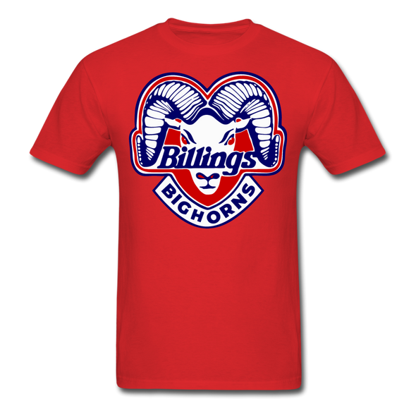 Billings Bighorns T-Shirt - red