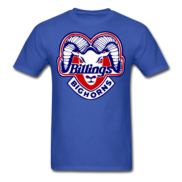 Billings Bighorns T-Shirt - royal blue