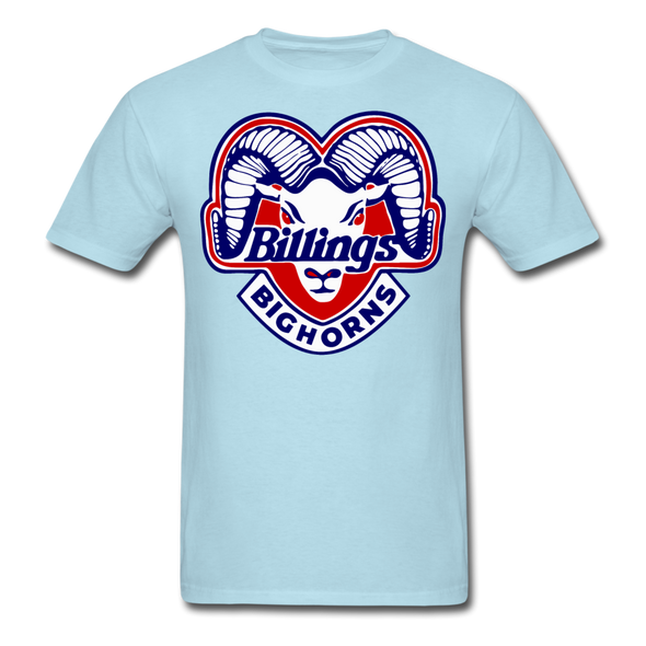 Billings Bighorns T-Shirt - powder blue