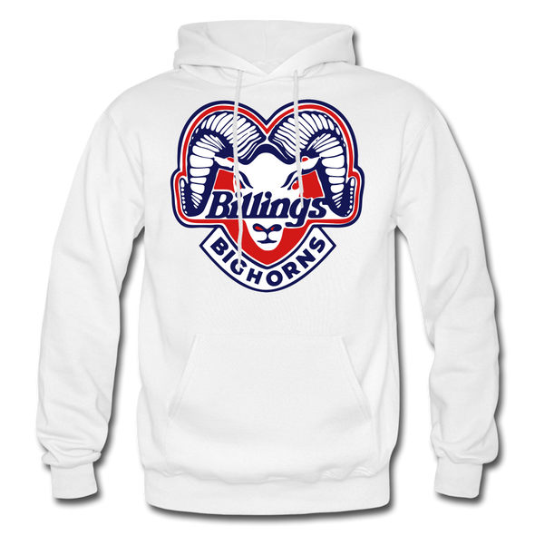 Billings Bighorns Hoodie - white