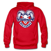 Billings Bighorns Hoodie - red