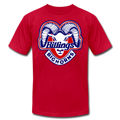 Billings Bighorns T-Shirt (Premium Lightweight) - red