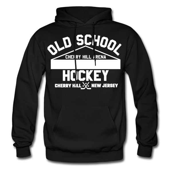 Cherry Hill Arena Old School Hockey Hoodie - black