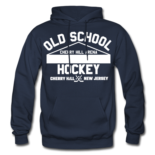 Cherry Hill Arena Old School Hockey Hoodie - navy