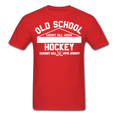 Cherry Hill Arena Old School Hockey T-Shirt - red