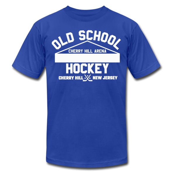 Cherry Hill Arena Old School Hockey T-Shirt (Premium Lightweight) - royal blue