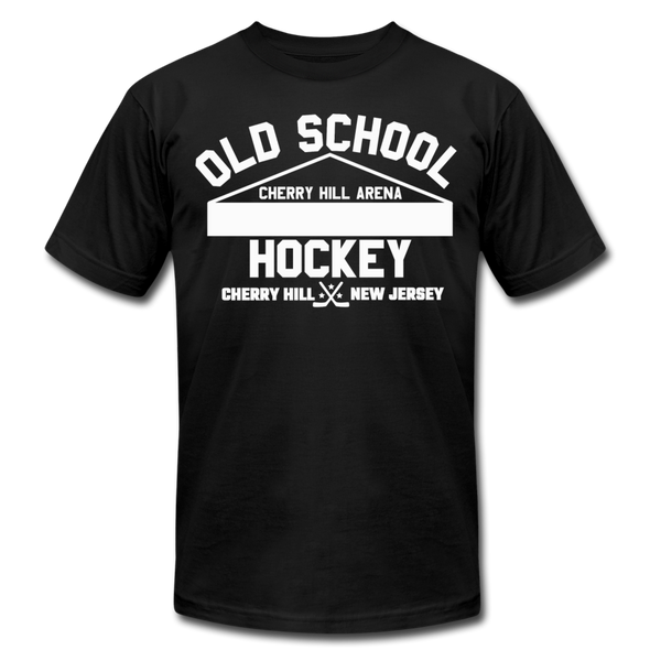 Cherry Hill Arena Old School Hockey T-Shirt (Premium Lightweight) - black