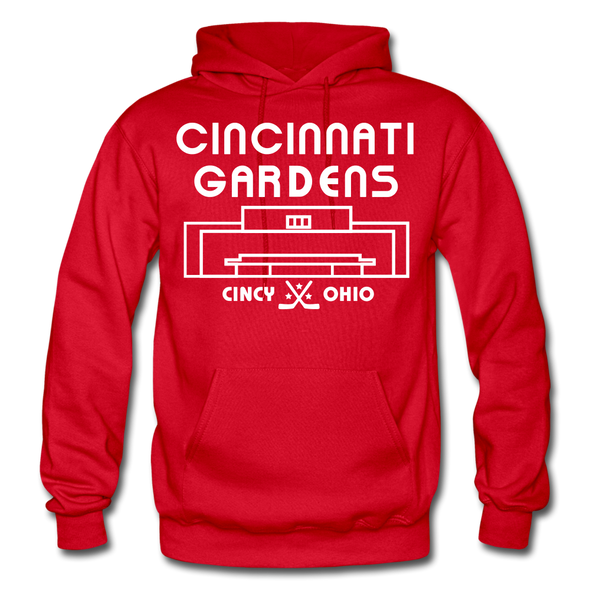 Cincinnati Gardens Hoodie - red