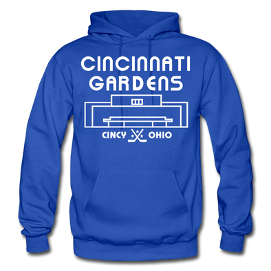 Cincinnati Gardens Hoodie - royal blue