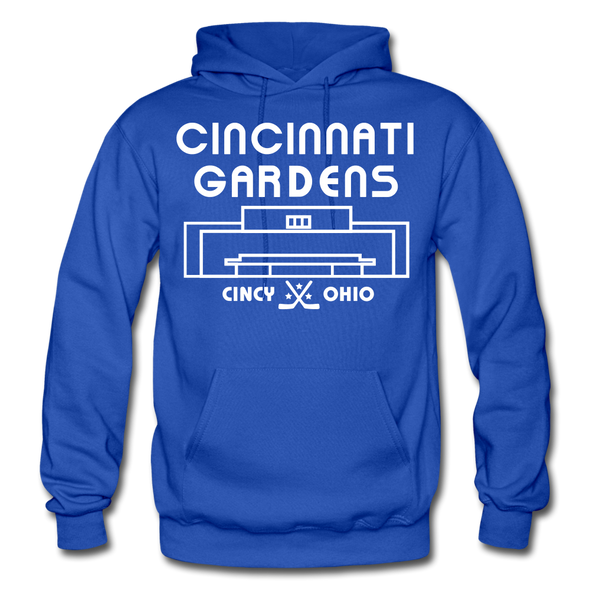 Cincinnati Gardens Hoodie - royal blue