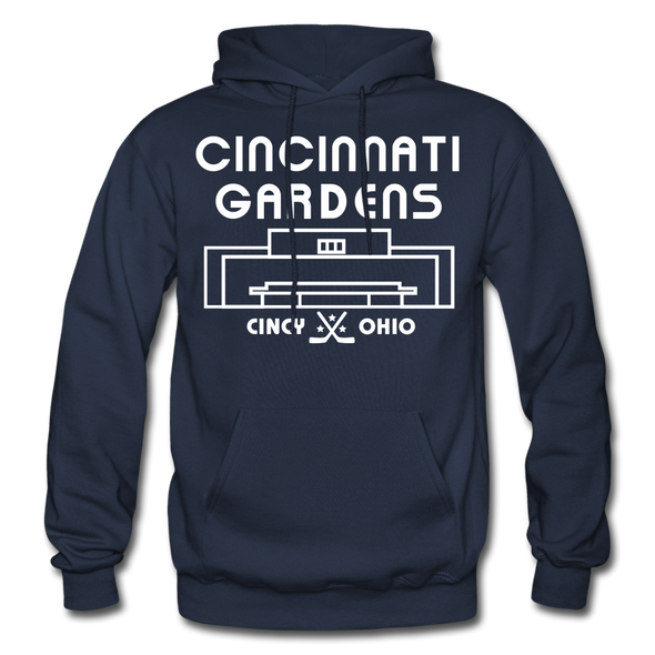 Cincinnati Gardens Hoodie - navy