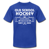 Cincinnati Gardens Old School Hockey T-Shirt (Premium Lightweight) - royal blue