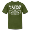 Cincinnati Gardens Old School Hockey T-Shirt (Premium Lightweight) - olive