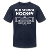 Cincinnati Gardens Old School Hockey T-Shirt (Premium Lightweight) - navy