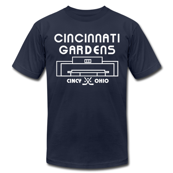 Cincinnati Gardens T-Shirt (Premium Lightweight) - navy