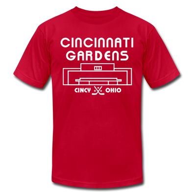 Cincinnati Gardens T-Shirt (Premium Lightweight) - red