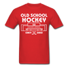 Cincinnati Gardens Old School Hockey T-Shirt - red