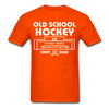 Cincinnati Gardens Old School Hockey T-Shirt - orange