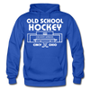 Cincinnati Gardens Old School Hockey Hoodie - royal blue