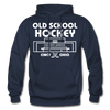 Cincinnati Gardens Old School Hockey Hoodie - navy